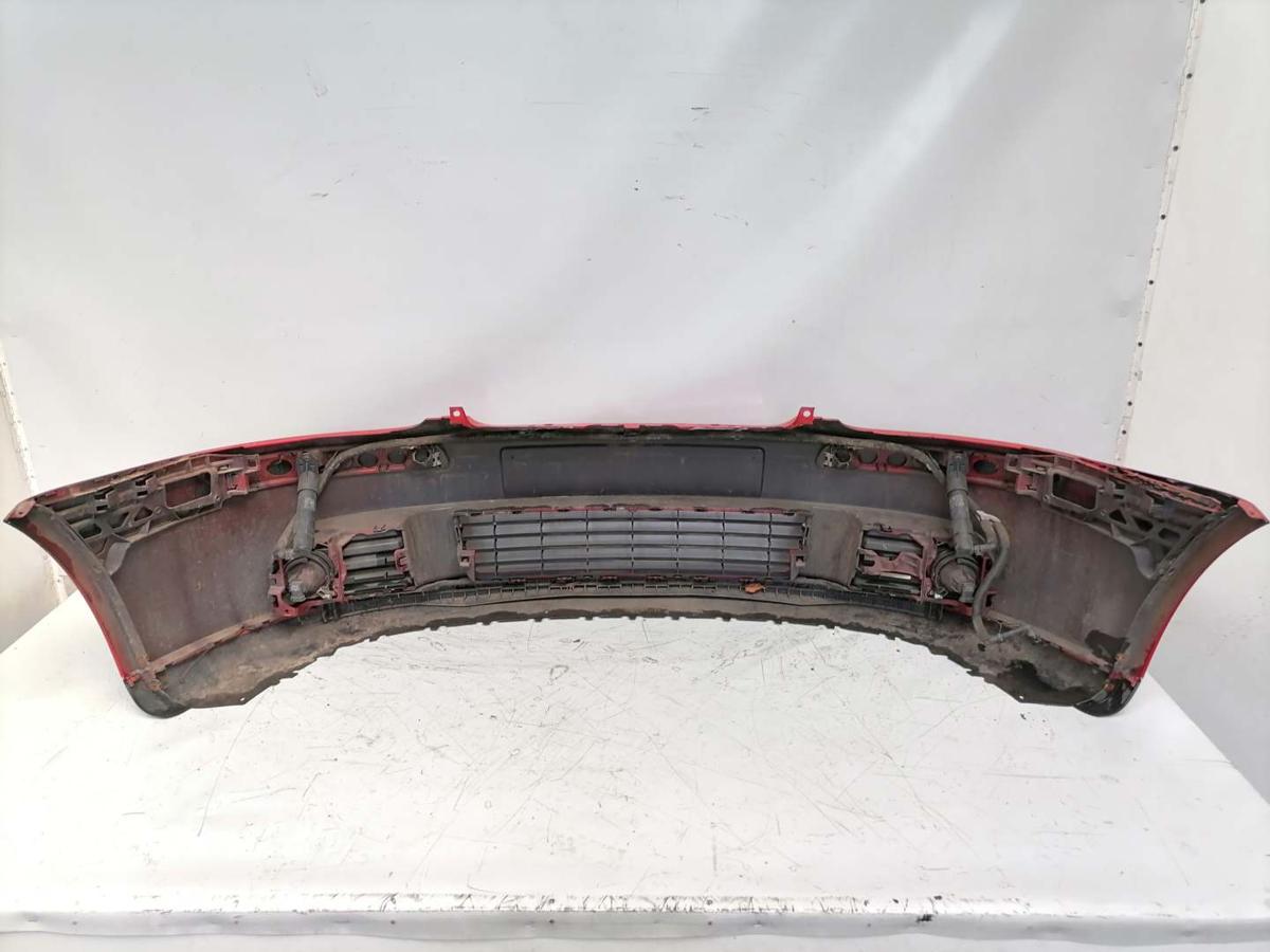 VW Golf V original Stoßstange Stoßfänger vorn LY3D Tornadorot BJ04